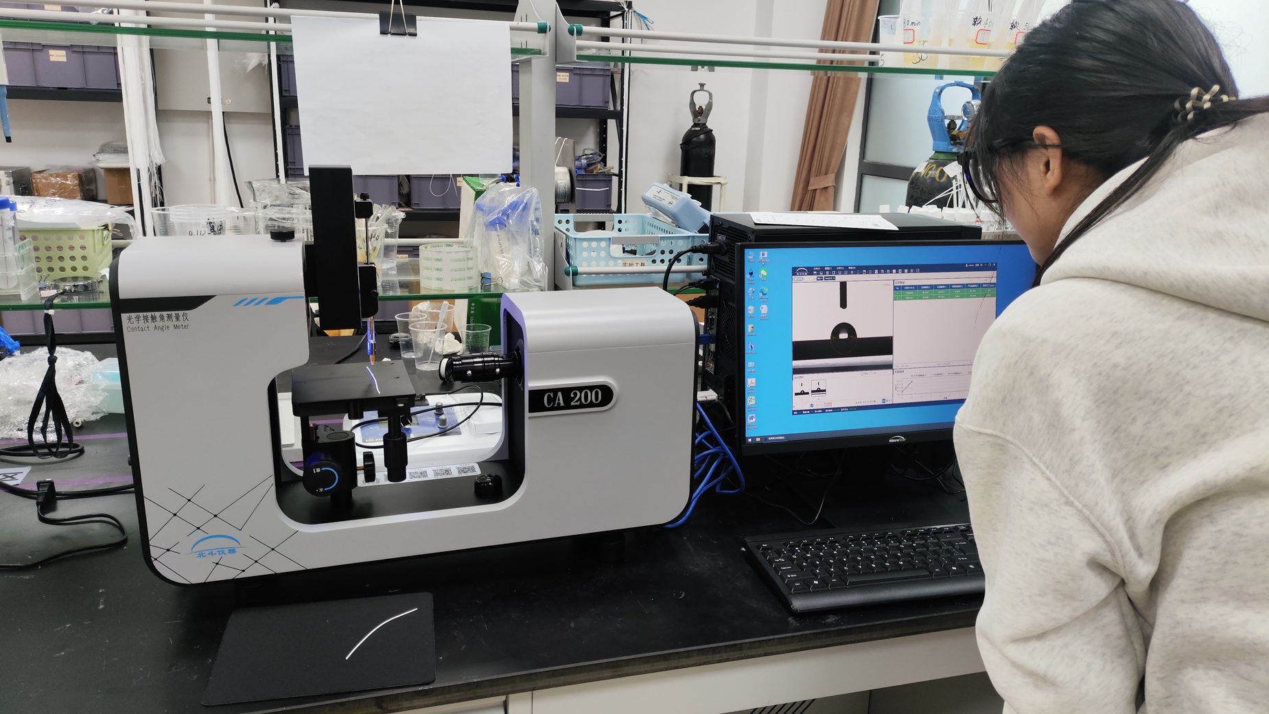 清研膜業(yè)“教授嚴選” | CA200科研型接觸角測量儀成功交
