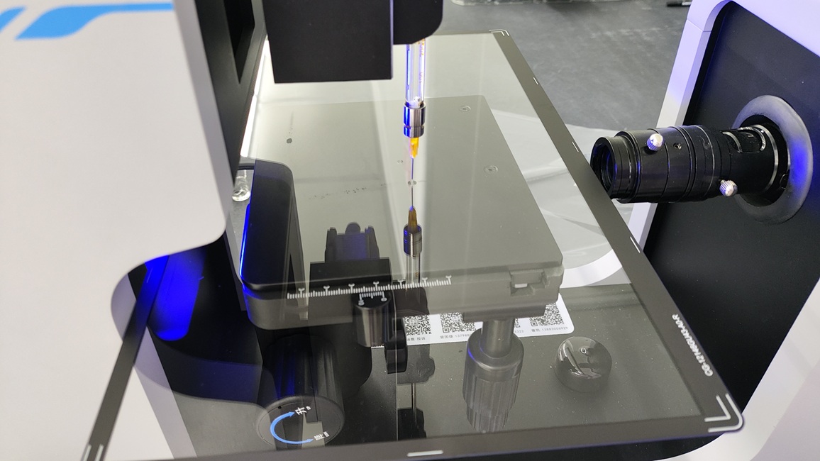  CA200自動接觸角測量儀成功交付淮安偉時科技